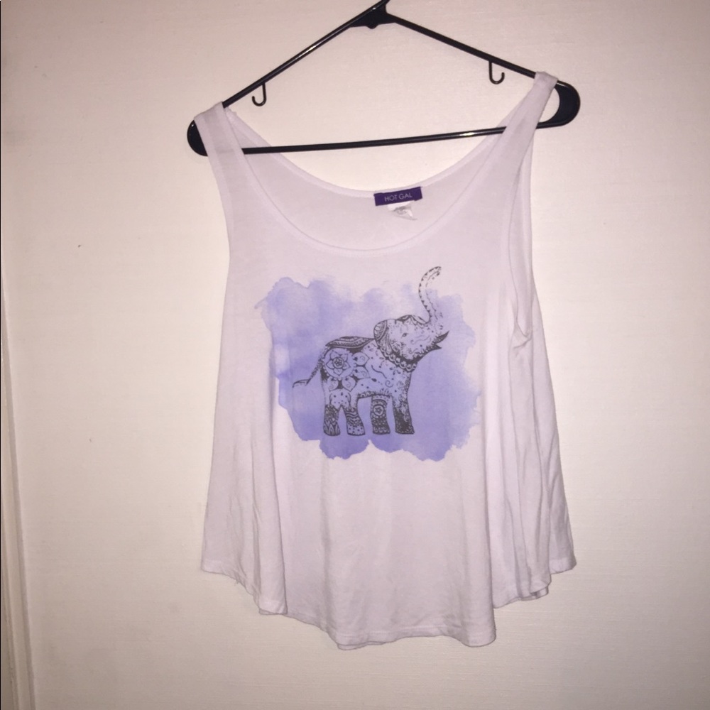 Elephant tank top